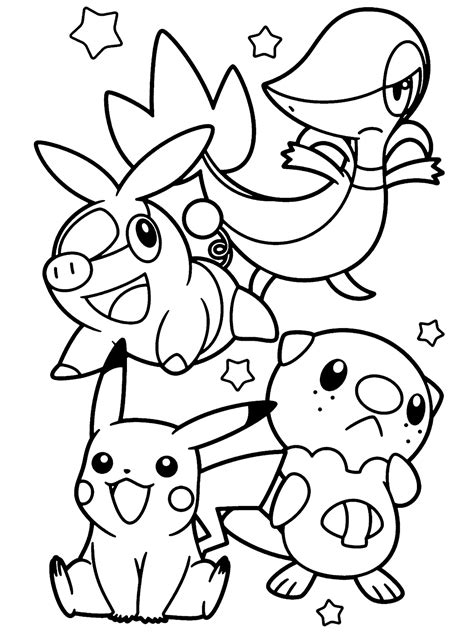 Desenhos de Pokemon para Colorir